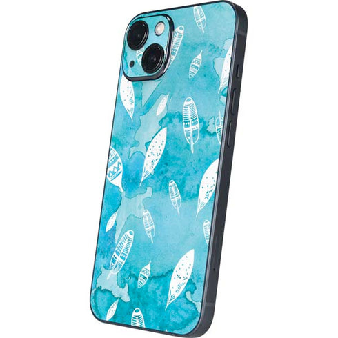 Raining Feathers iPhone 14 Plus Skin