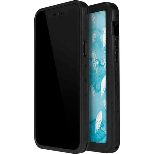 Raining Feathers iPhone 14 Pro Max Waterproof Case