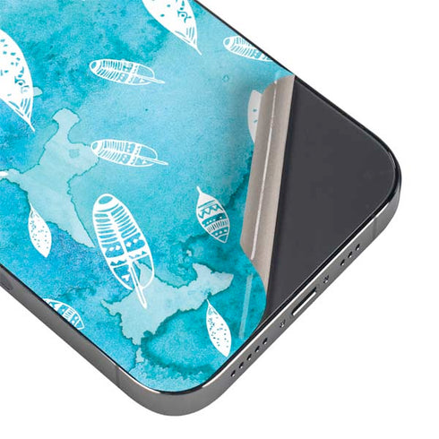 Raining Feathers iPhone 14 Pro Skin