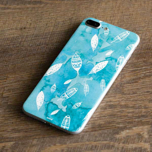 Raining Feathers iPhone 8 Plus Skin