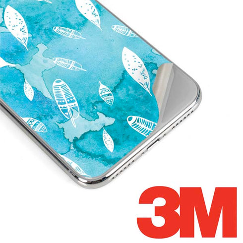 Raining Feathers iPhone XR Skin