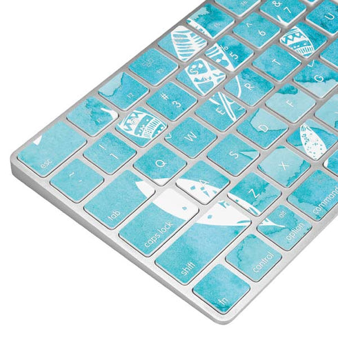 Raining Feathers Magic Keyboard Skin