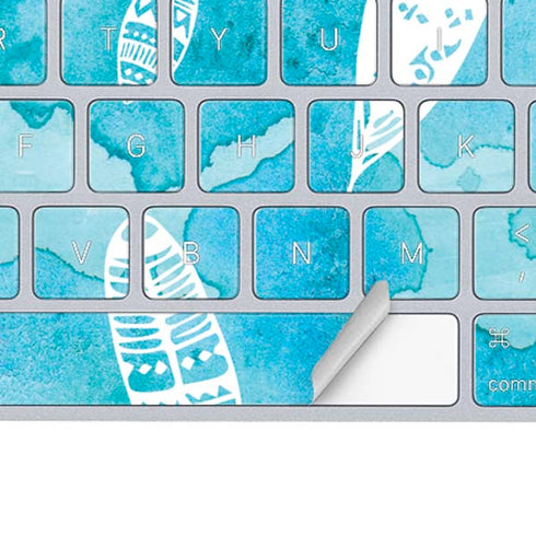 Raining Feathers Magic Keyboard Skin