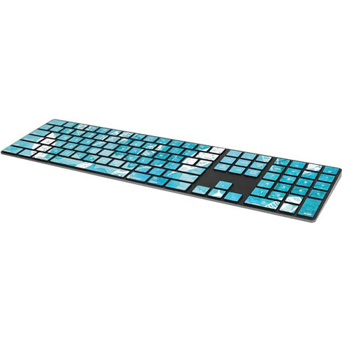 Raining Feathers Magic Keyboard with Numeric Keypad Skin