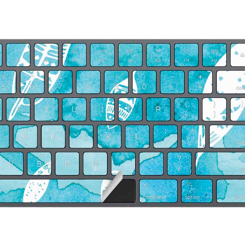Raining Feathers Magic Keyboard with Numeric Keypad Skin