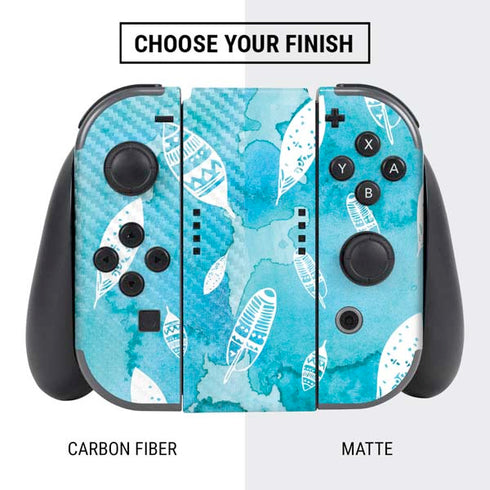 Raining Feathers Nintendo Switch Bundle Skin