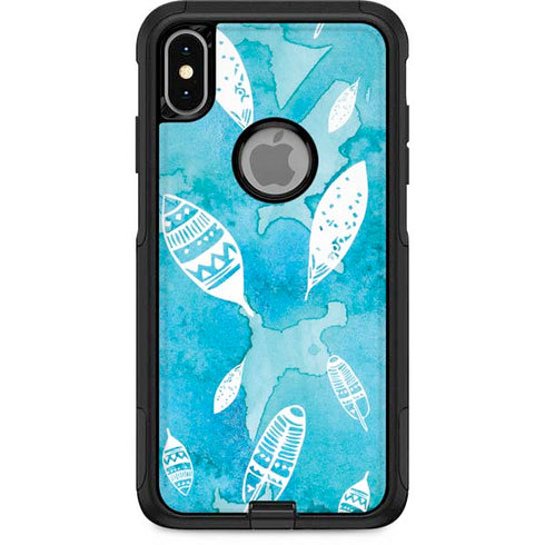 Raining Feathers Otterbox Commuter iPhone Skin