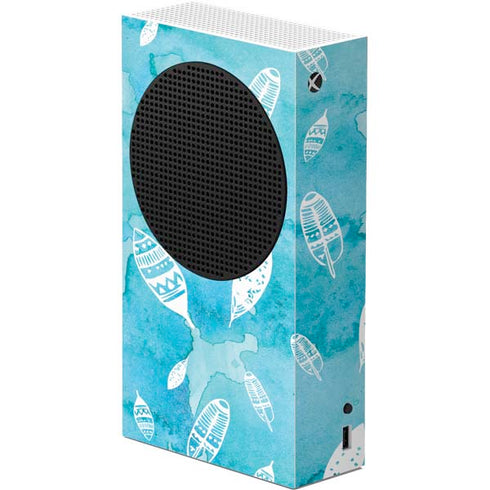 Raining Feathers Xbox Series S Console Skin