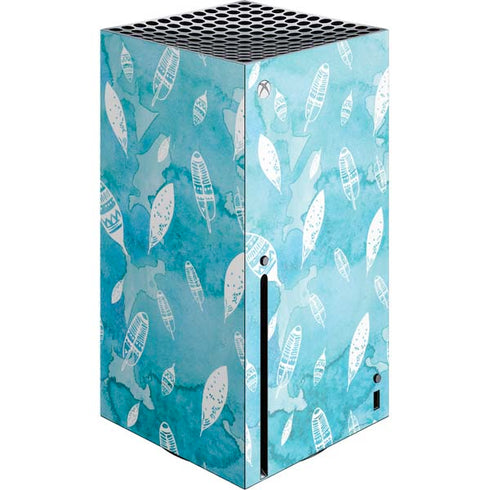 Raining Feathers Xbox Series X Console Skin