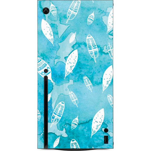 Raining Feathers Xbox Series X Console Skin