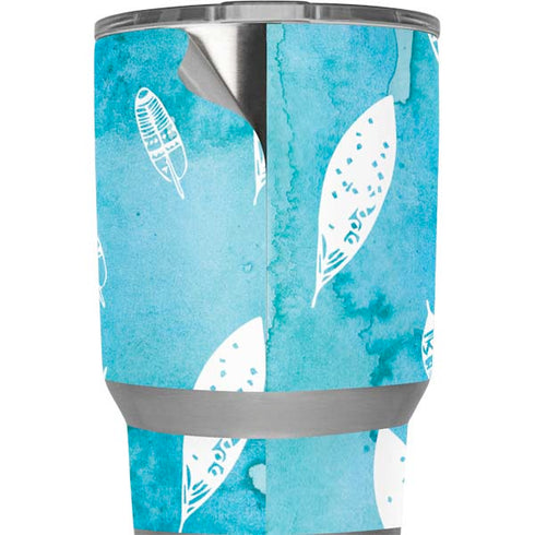 Raining Feathers Yeti 20oz Tumbler Skin