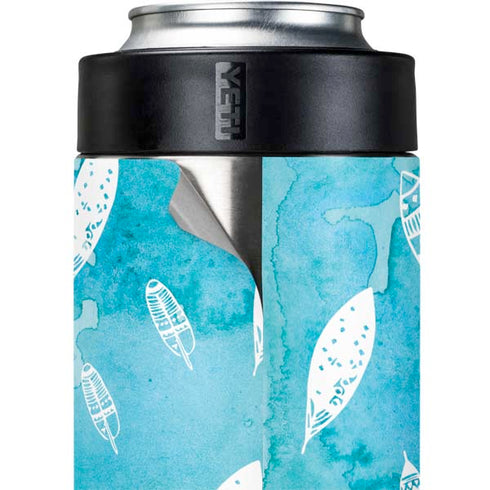 Raining Feathers Yeti Colster Can Insulator Skin