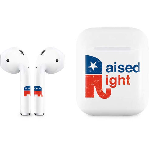 Raised Right Apple AirPods Skin
