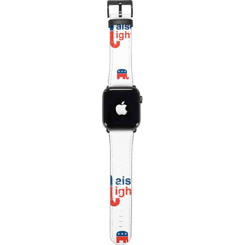 Raised Right Apple Watch Band 42-44mm