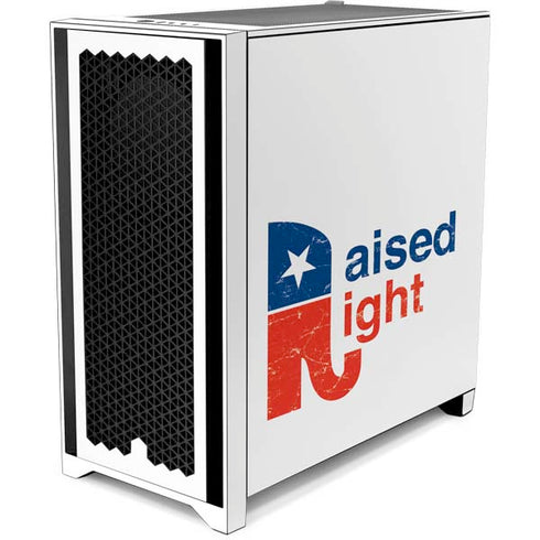 Raised Right Corsair 4000D Tempered Glass Mid-Tower ATX Case Skin