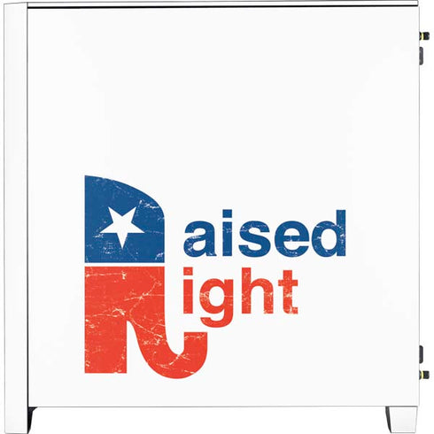 Raised Right Corsair 4000D Tempered Glass Mid-Tower ATX Case Skin