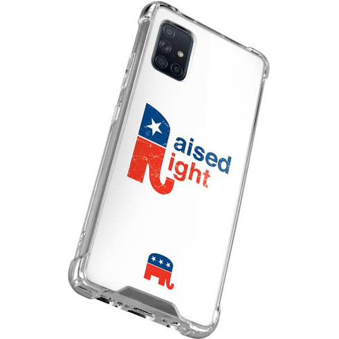 Raised Right Galaxy A51 5G Clear Case