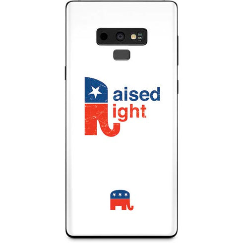 Raised Right Galaxy Note 9 Skin