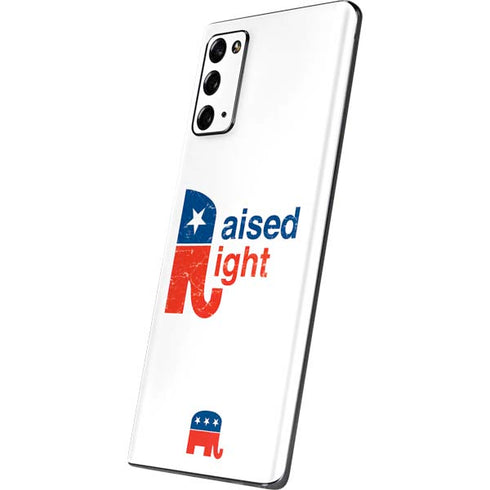 Raised Right Galaxy Note20 5G Skin