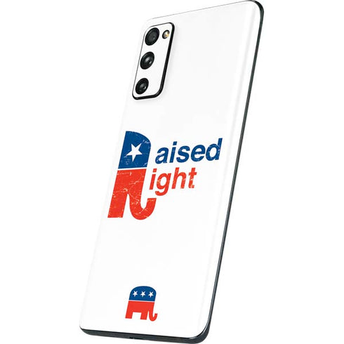 Raised Right Galaxy S20 Fan Edition Skin