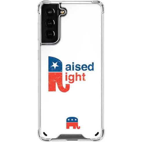 Raised Right Galaxy S21 Plus 5G Clear Case