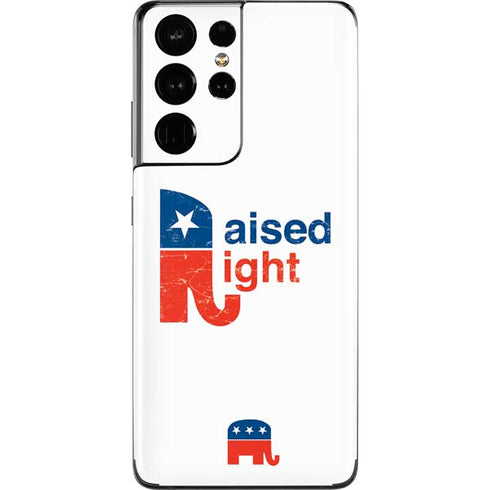 Raised Right Galaxy S21 Ultra 5G Skin