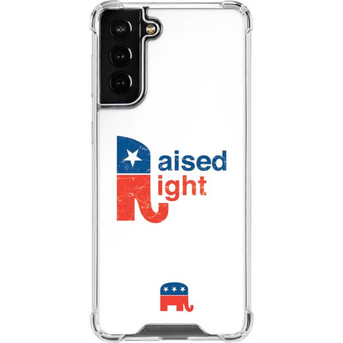 Raised Right Galaxy S22 Plus Clear Case