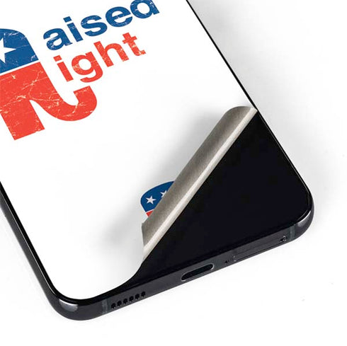 Raised Right Galaxy S22 Plus Skin