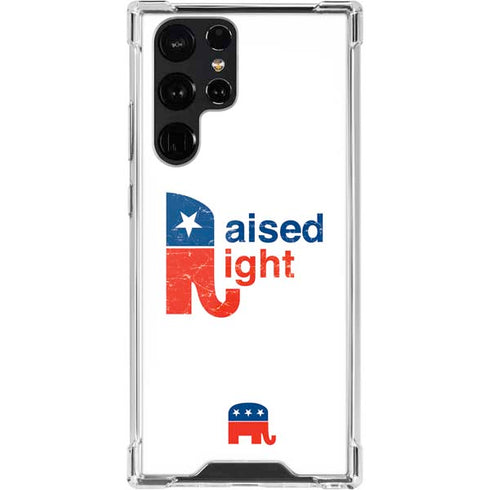 Raised Right Galaxy S22 Ultra Clear Case