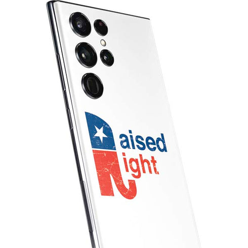 Raised Right Galaxy S22 Ultra Skin