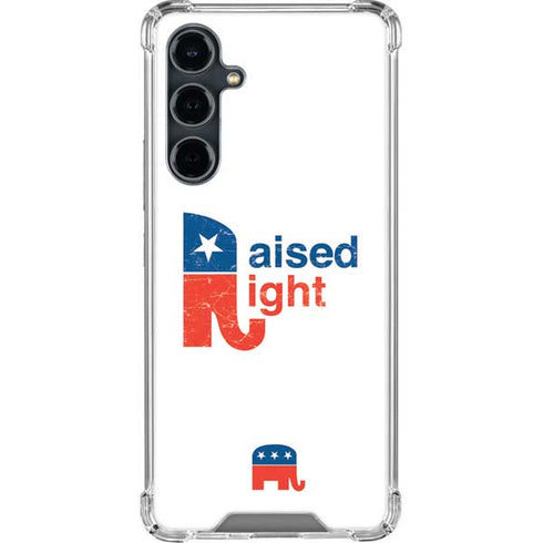 Raised Right Galaxy S23 FE Clear Case