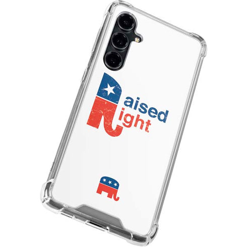 Raised Right Galaxy S23 FE Clear Case