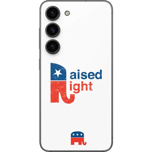 Raised Right Galaxy S23 Skin
