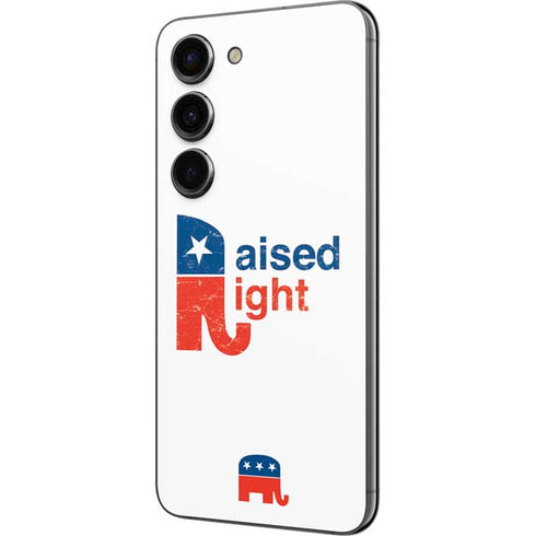 Raised Right Galaxy S23 Skin