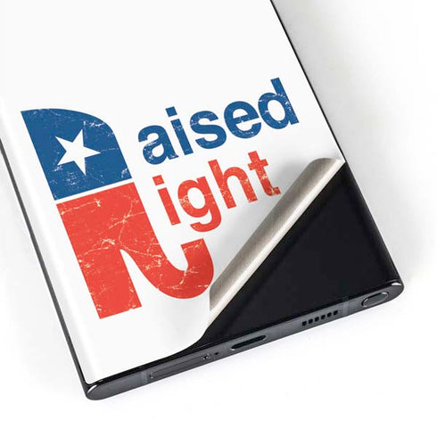 Raised Right Galaxy S23 Ultra Skin