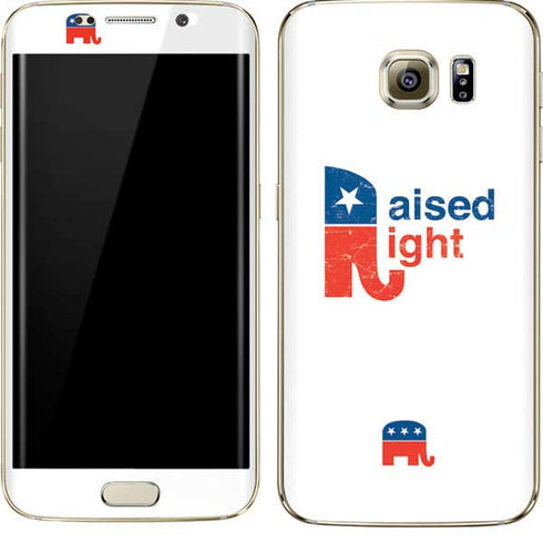 Raised Right Galaxy S7 Edge Skin