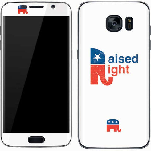 Raised Right Galaxy S7 Skin
