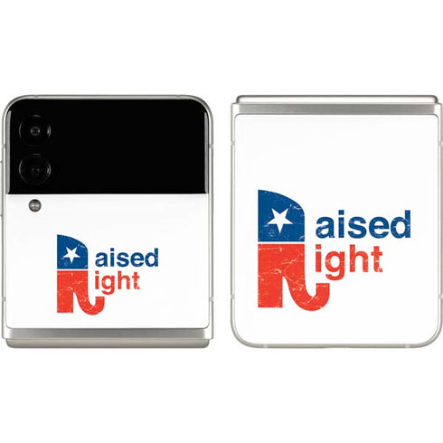 Raised Right Galaxy Z Flip3 5G Skin