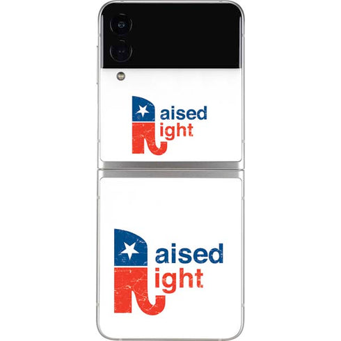 Raised Right Galaxy Z Flip4 5G Skin