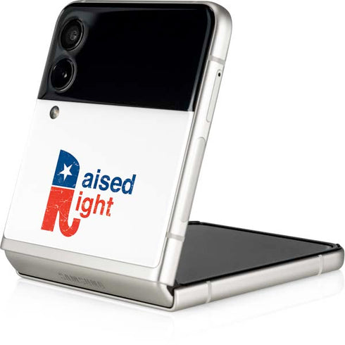 Raised Right Galaxy Z Flip4 5G Skin