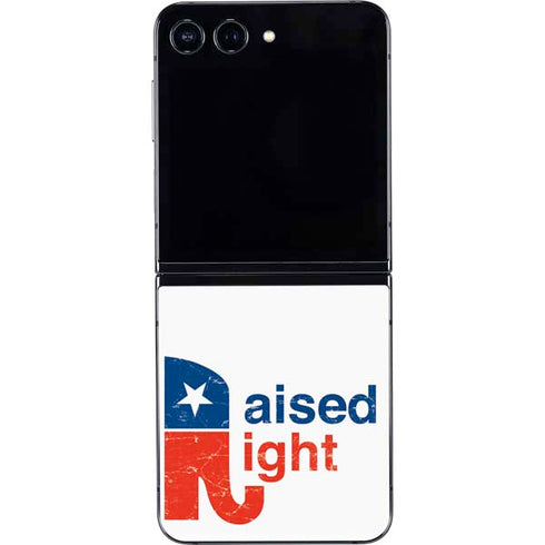 Raised Right Galaxy Z Flip5 5G Skin