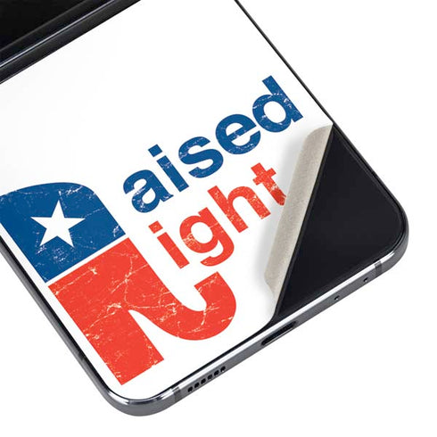 Raised Right Galaxy Z Flip5 5G Skin