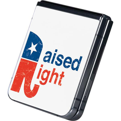 Raised Right Galaxy Z Flip5 5G Skin