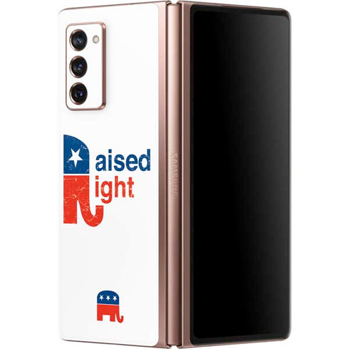Raised Right Galaxy Z Fold2 5G Skin