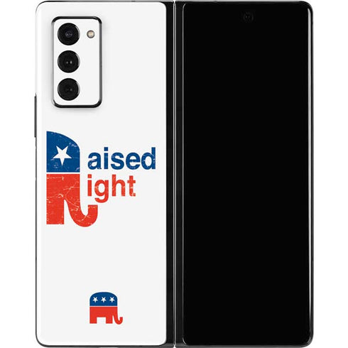 Raised Right Galaxy Z Fold2 5G Skin