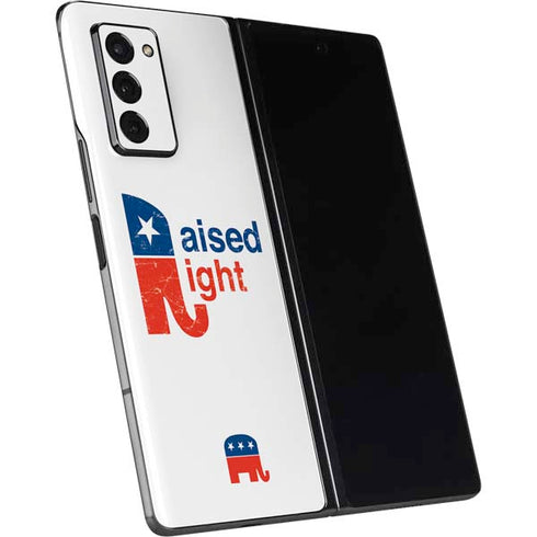Raised Right Galaxy Z Fold2 5G Skin