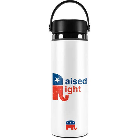Raised Right Hydro Flask 20oz Wide Mouth Skin
