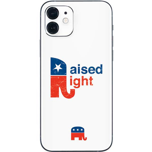 Raised Right iPhone 12 Mini Skin