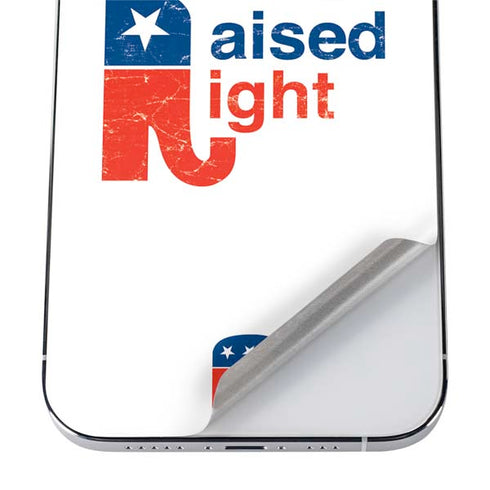 Raised Right iPhone 12 Pro Skin