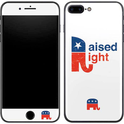 Raised Right iPhone 8 Plus Skin